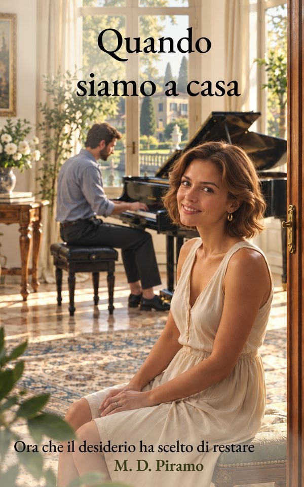 Copertina del romanzo Quando siamo a casa